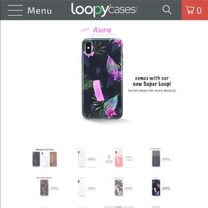 Original Loopy Case in color Aura